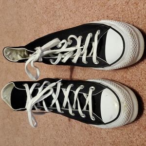 Converse high tops platform /lift